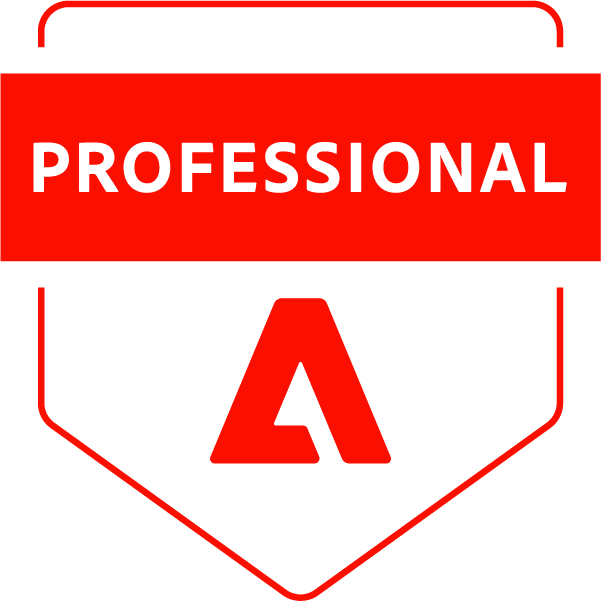 Adobe Certified Professional Experience